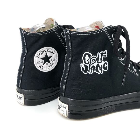 GOLF WANG x Chuck 70 By You Custom High Top Sneakers Black White M6.5 / W8.5 - Picture 5 of 14